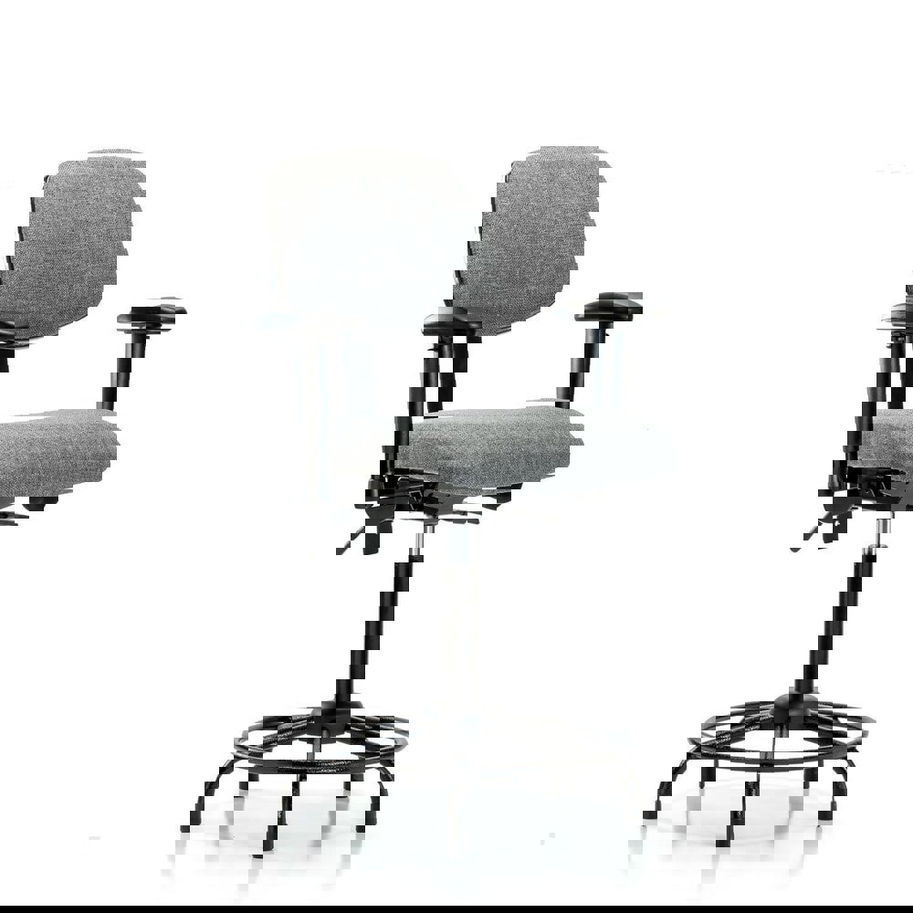 Task Chair: Olefin, Gray